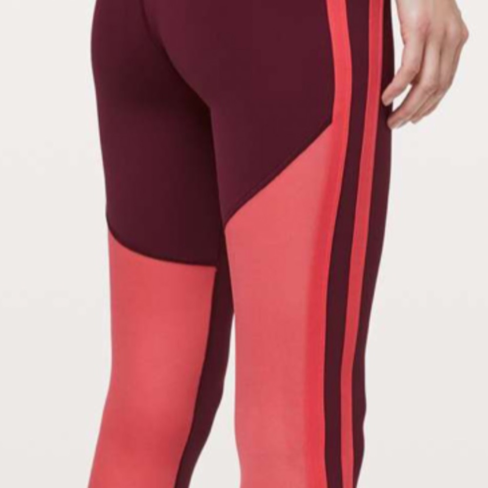 Lululemon zip the line crop 23”